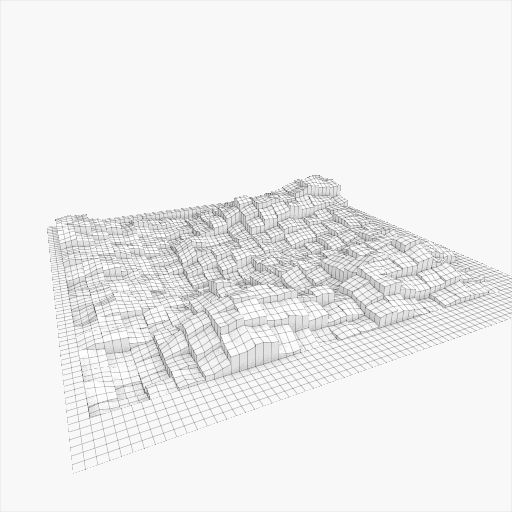 Voxel Milk #17 static token preview
