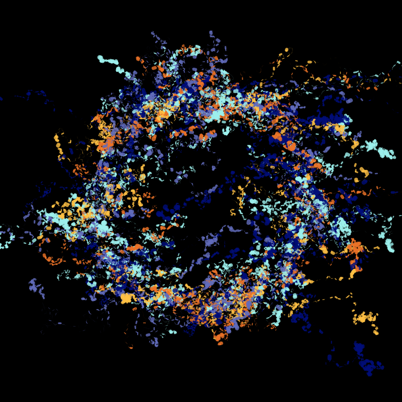 Galaxies #20 static token preview