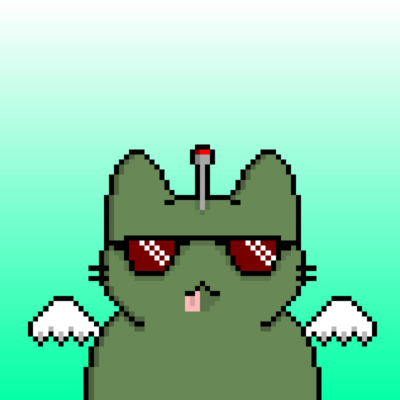 Totally Random Cats #6 static token preview