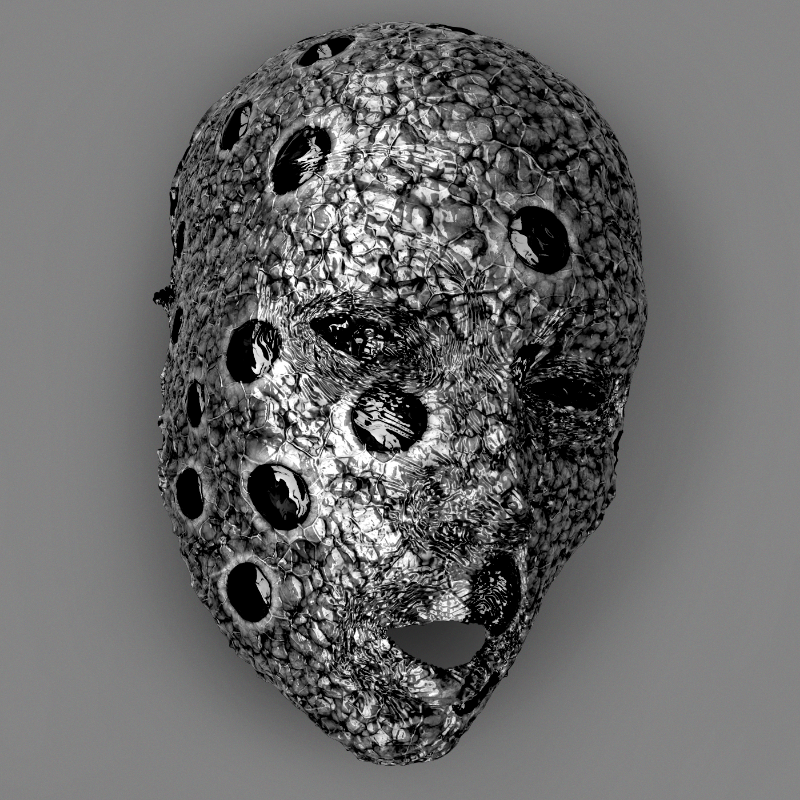 Minima Monochromy Mask #16 static token preview