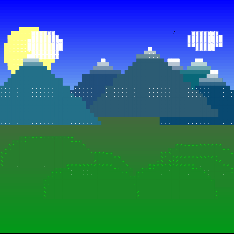 Ascii Timescapes #17 static token preview