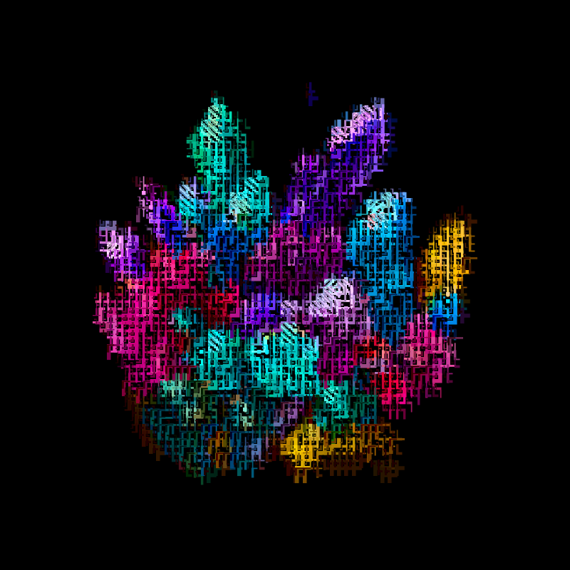 Crystal Bouquet #8 static token preview