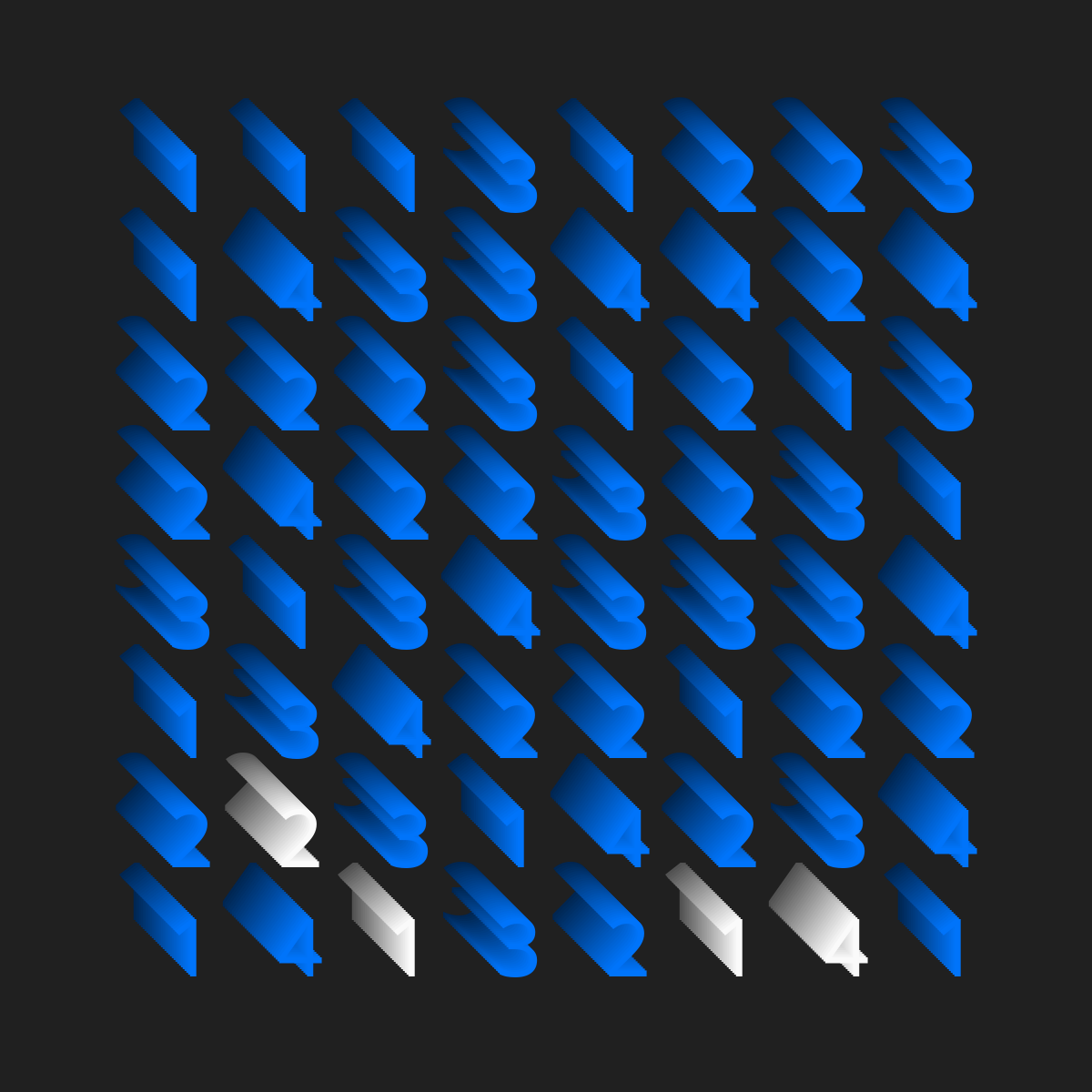 A Clock for decades #22 static token preview