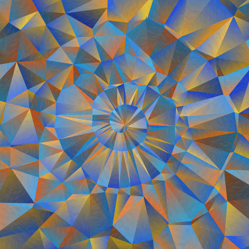 Delaunay Spiral #11 static token preview