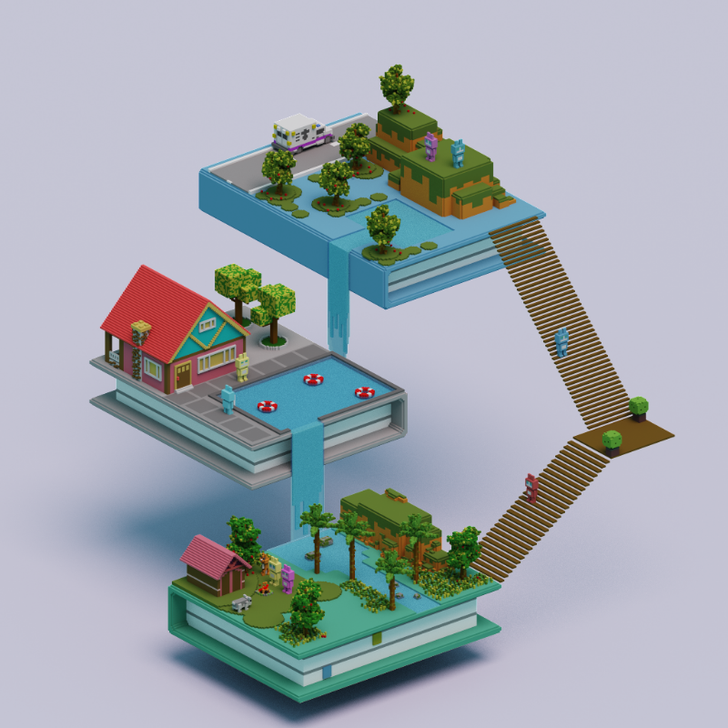 Books and islands #19 static token preview