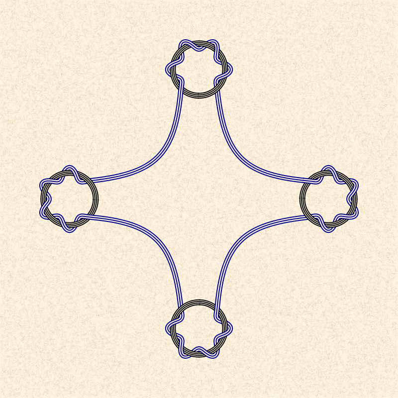 Sinusoidal Weave #19 static token preview