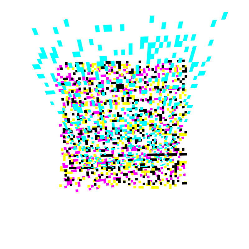 CMYK Decay #23 static token preview