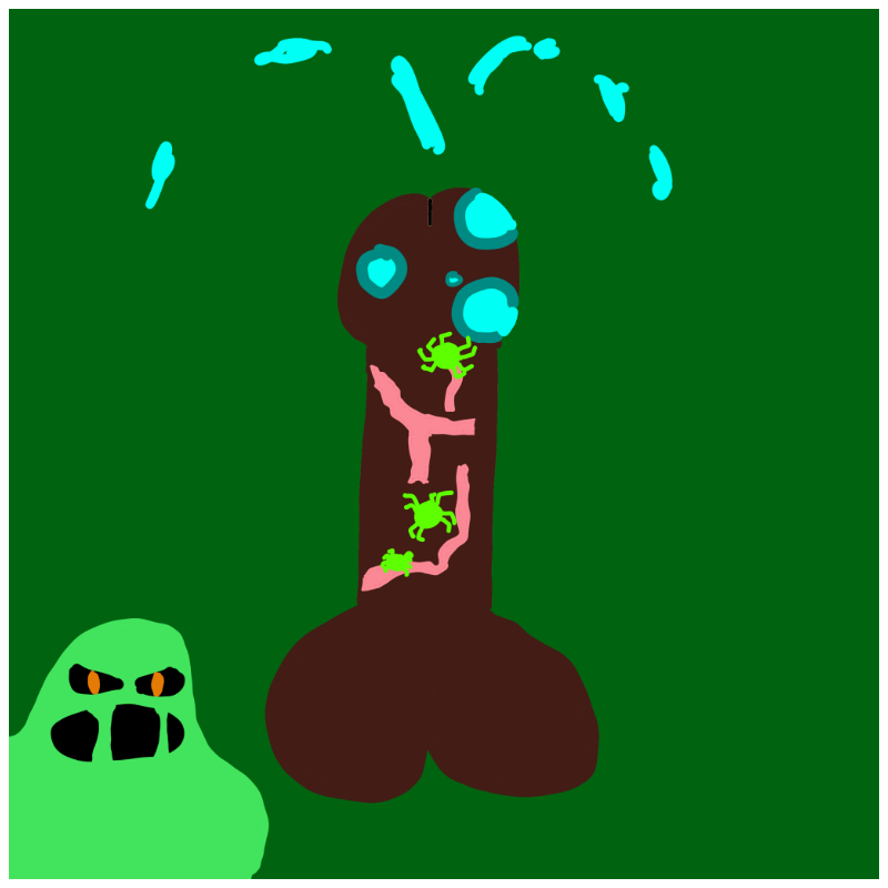 Decayed Dickgenerative Art #7 static token preview
