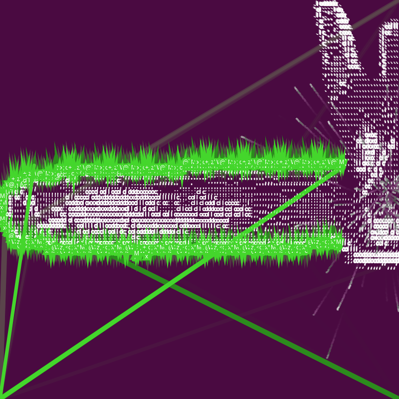 ascii trip saw #3 static token preview
