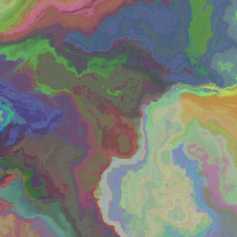 Water Colours in the Rain #5 static token preview