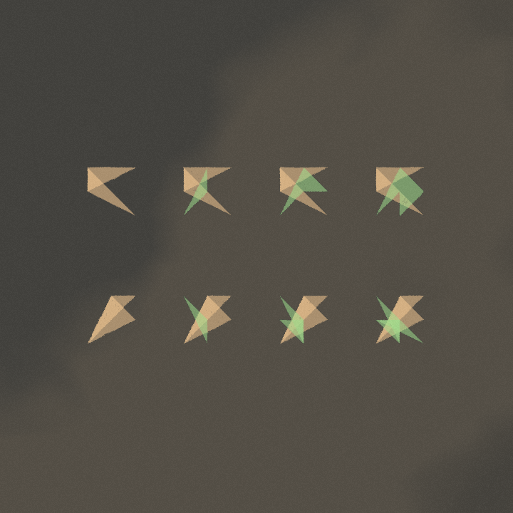 Origami. #16 static token preview