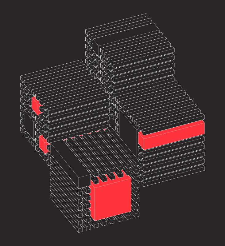 Cubick (Neon Red) #20 static token preview