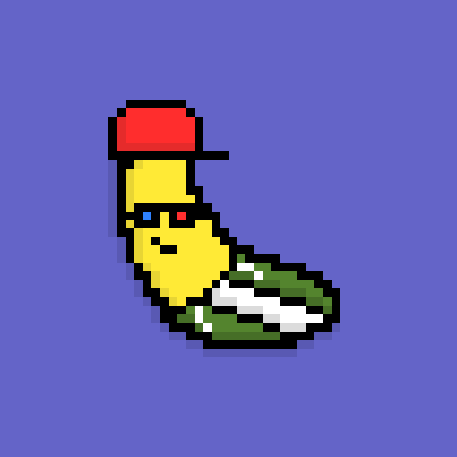 Pixel Bananas #22 static token preview