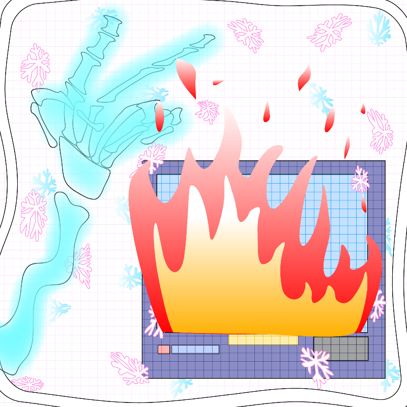 yule log #14 static token preview
