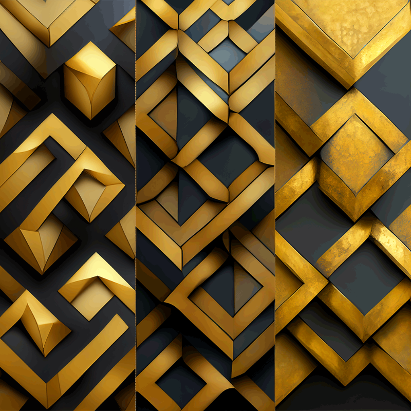 AI Gold #18 static token preview