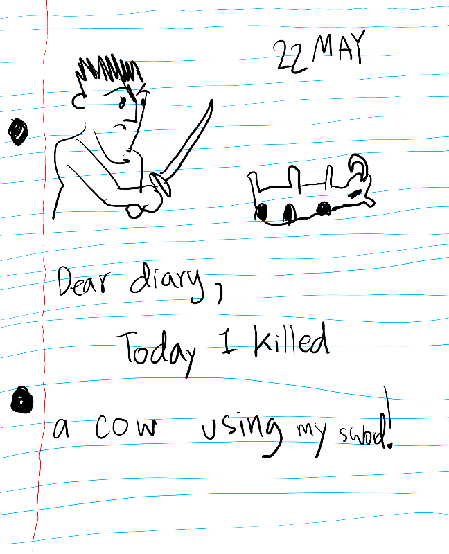 kILLER'S DIARY #4 static token preview