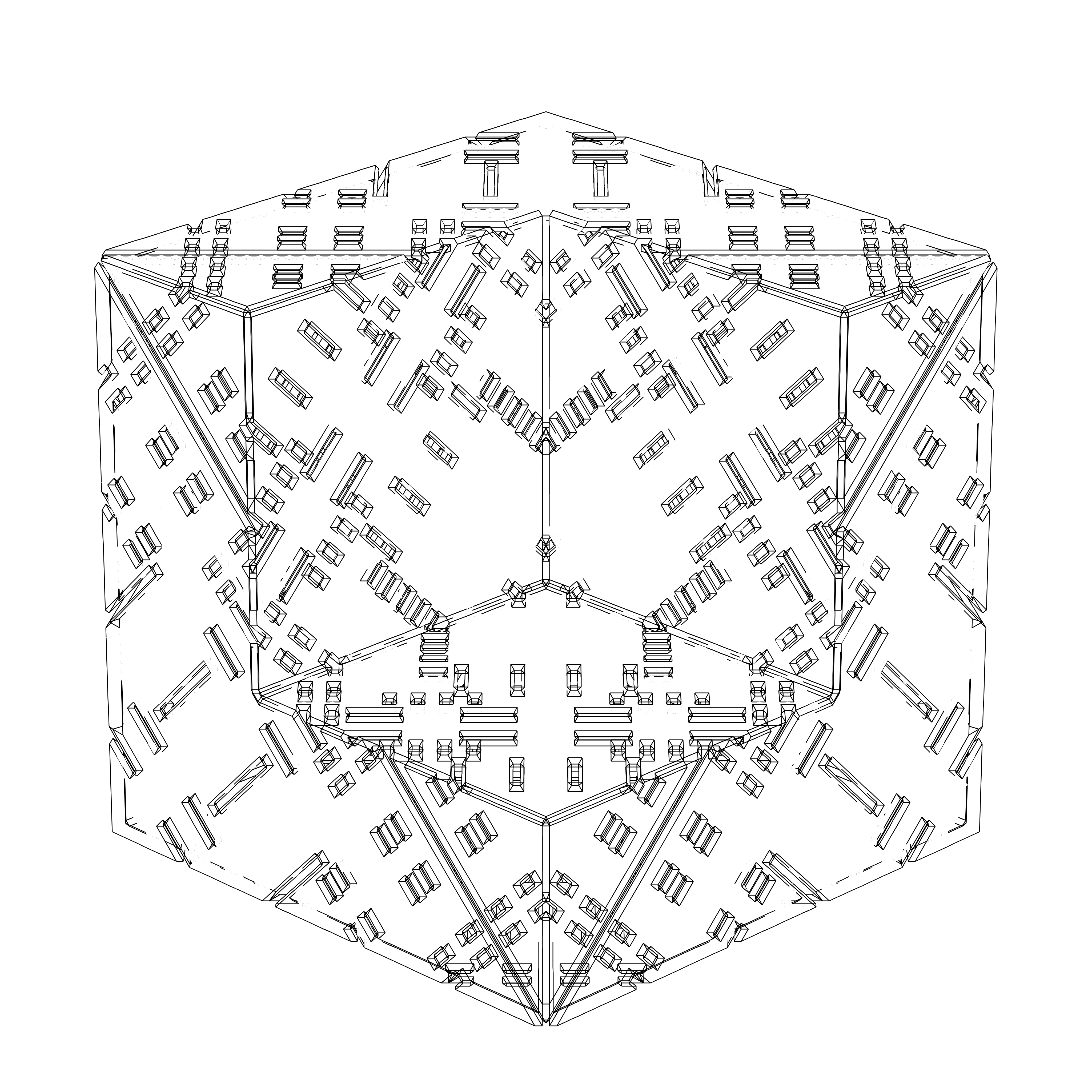 LL21 Alien Art Cube #745 static token preview