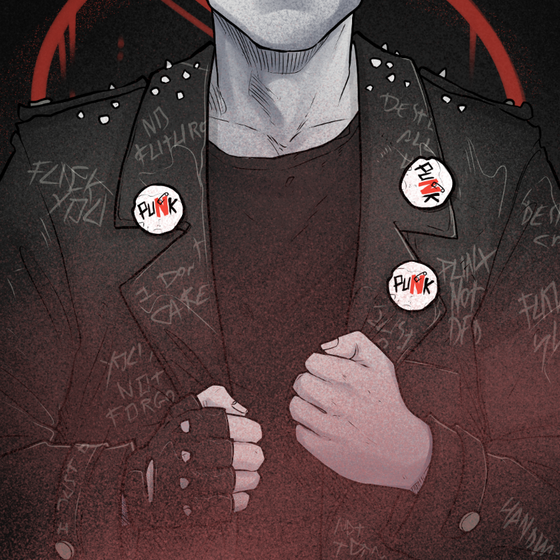 PUNX NOT DEAD #19 static token preview