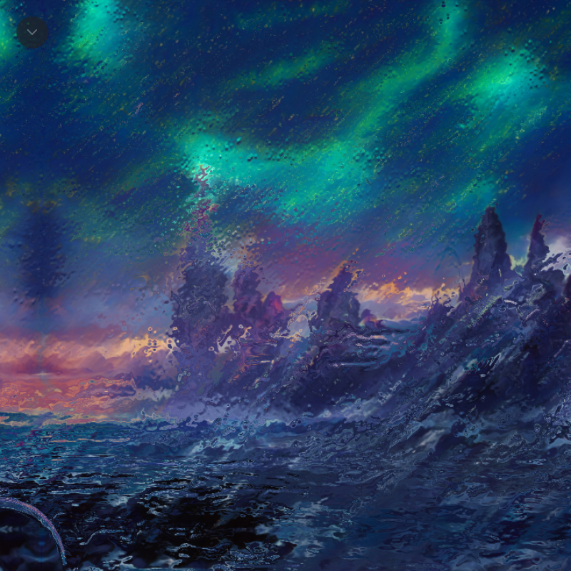 Fluid Landscapes #13 static token preview