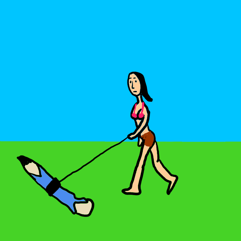 wALKING A DOG #16 static token preview