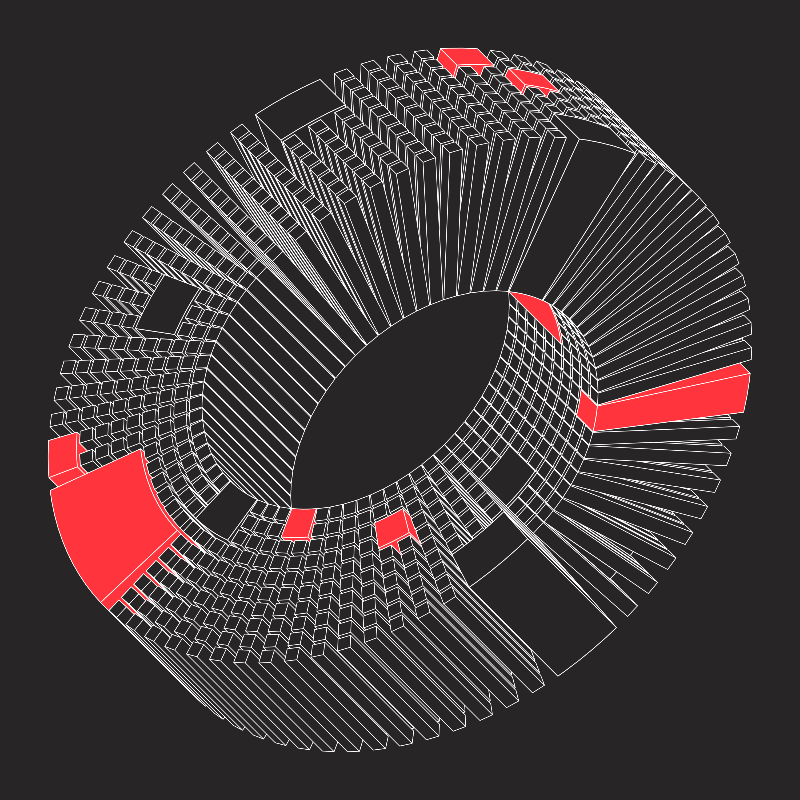 Ex Mobius (Neon Red) #20 static token preview
