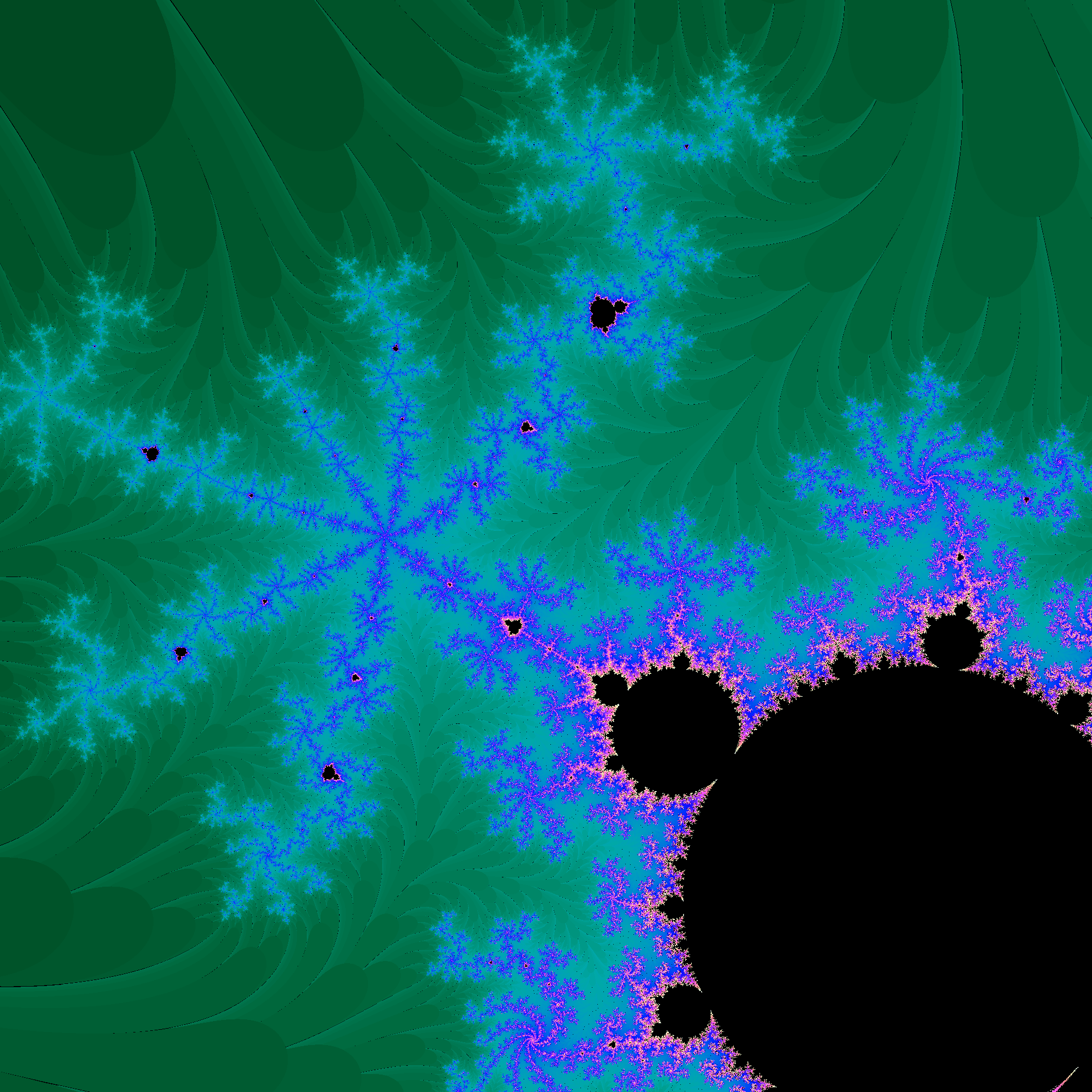 Mandelbrot search #4 static token preview