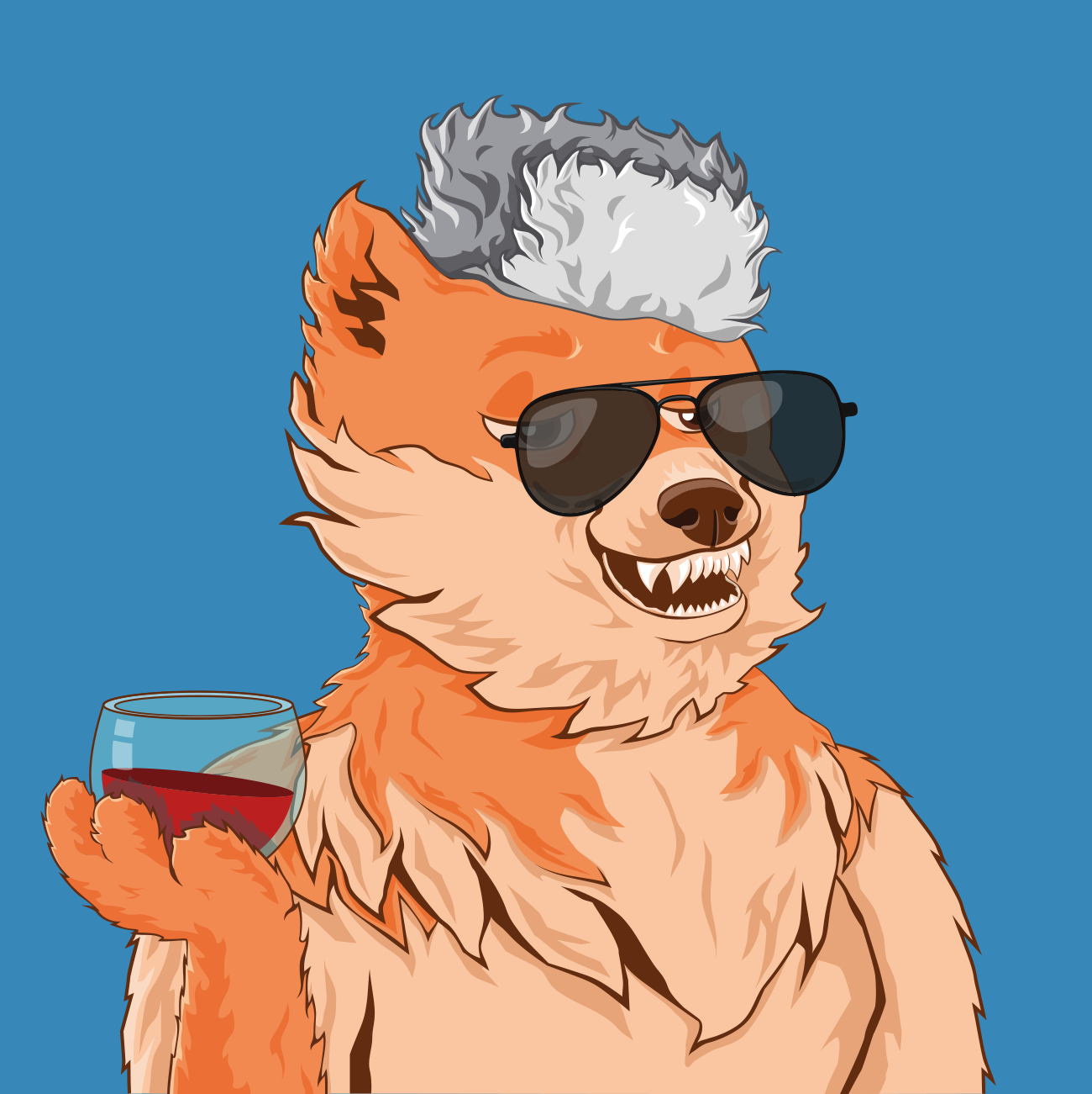 Peach Doge #2 static token preview