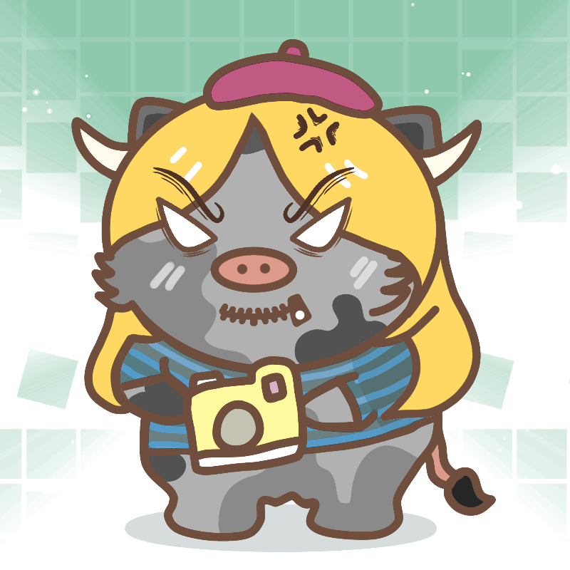 PIGGY MOO #9 static token preview
