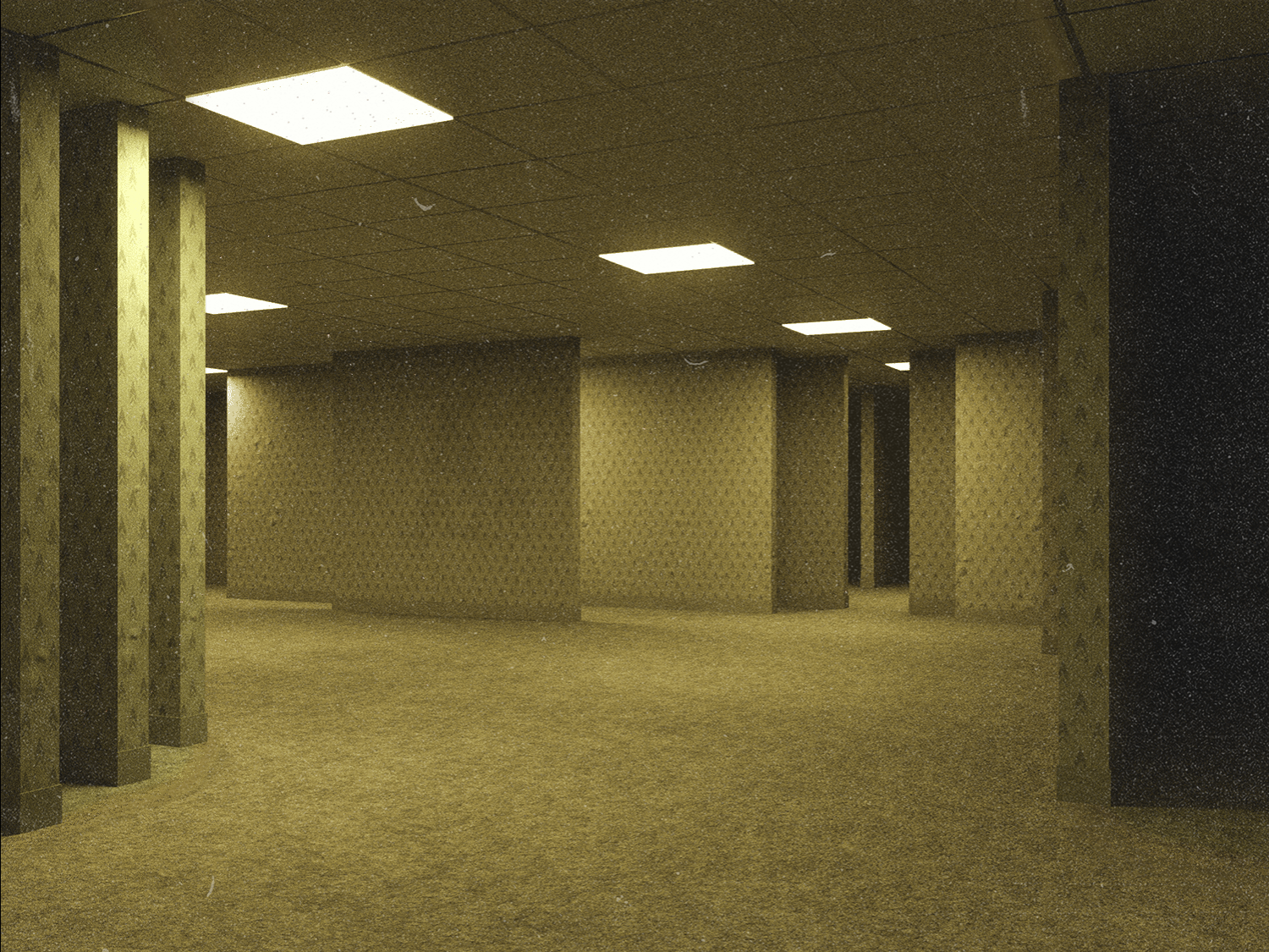Backrooms Level 0 #8 static token preview