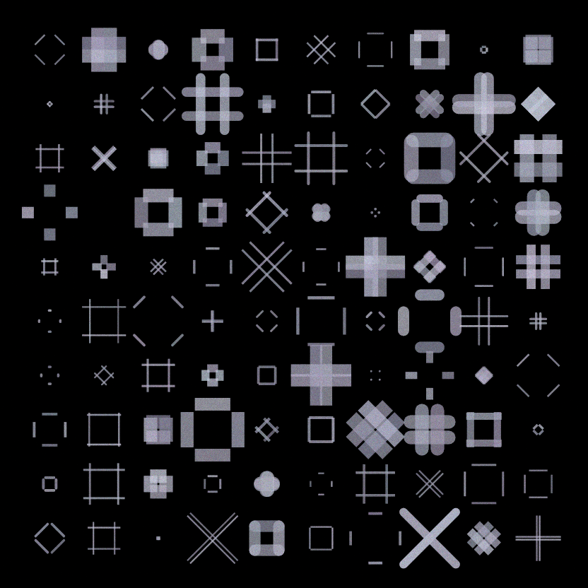 Hash Grid #20 static token preview