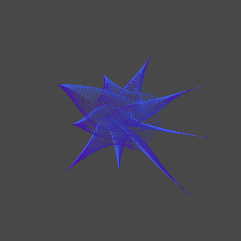 Bezier Jellyfish #24 static token preview