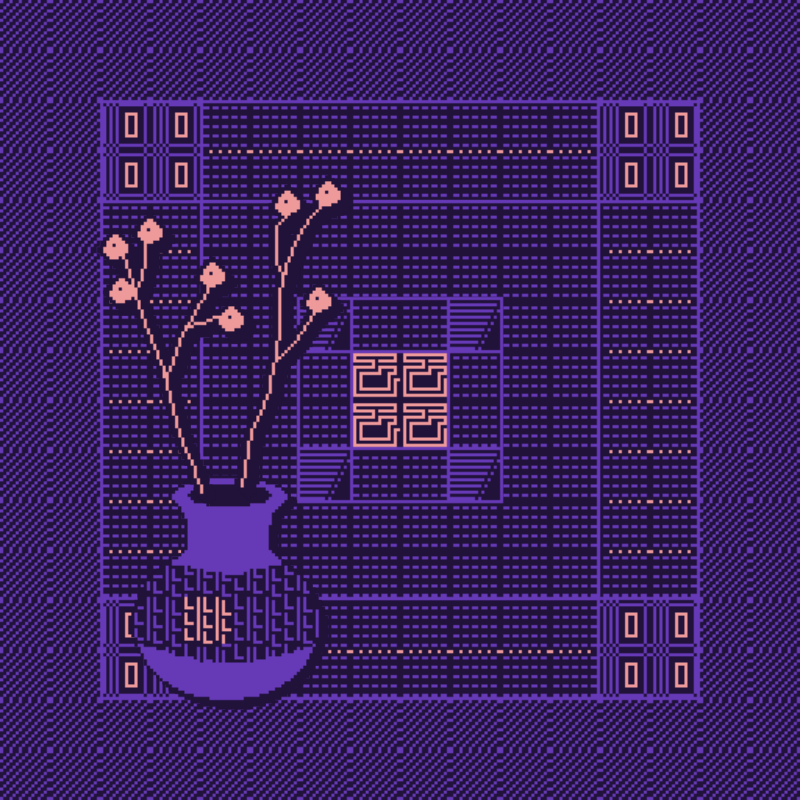 Purple Vases #15 static token preview