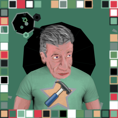 Boring Artist #24 static token preview