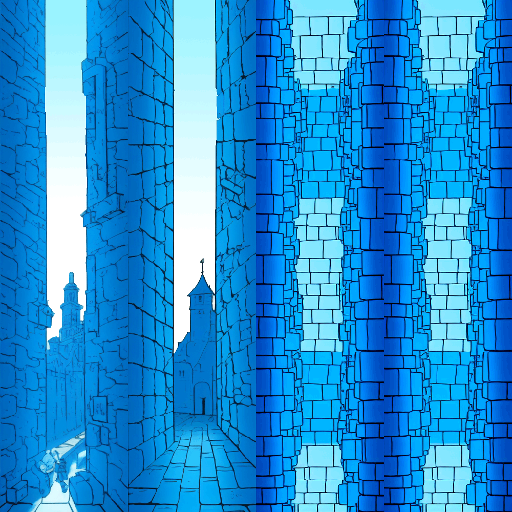 AI Narrow Alley #2 static token preview