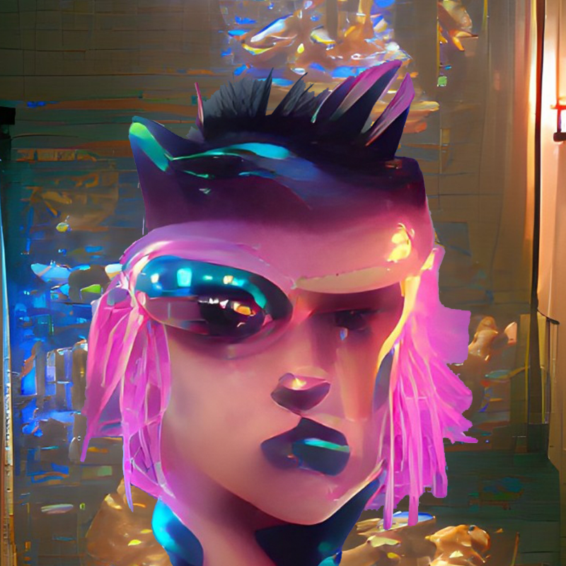 Female hack squad #48 static token preview