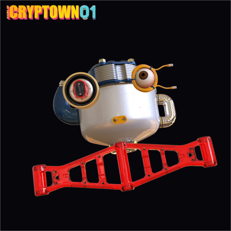 FacesOfCryptown vol.01 #14 static token preview