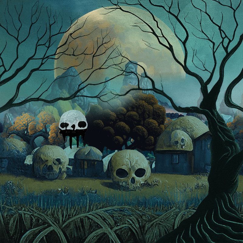 Skull Village #18 static token preview