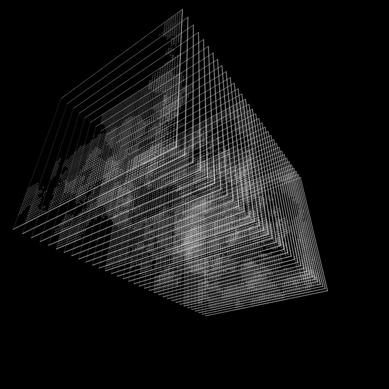 z-pattern : stacked noise #10 static token preview