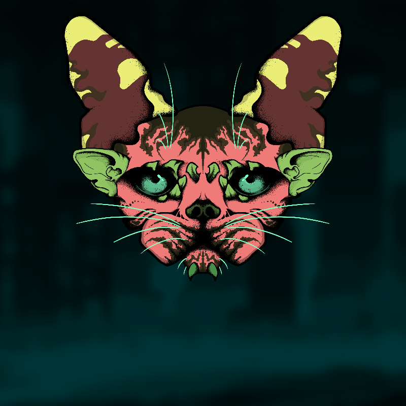 Monster Kitten #17 static token preview