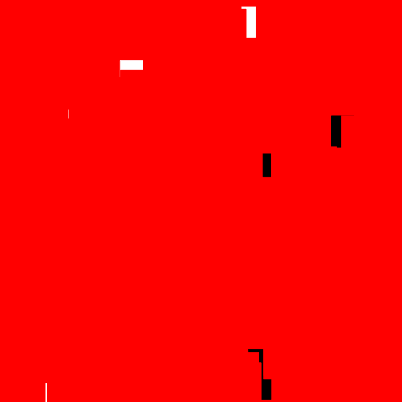 White & Black & Red All Over #12 static token preview