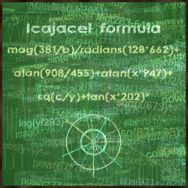 Formula on chalkboard 100% code #13 static token preview