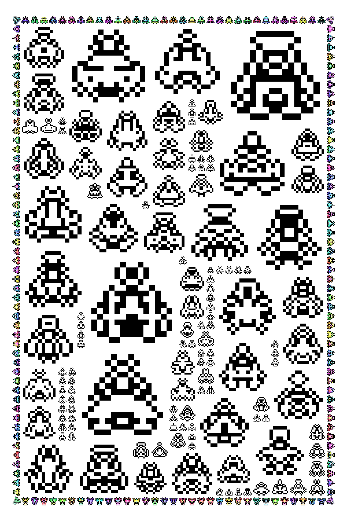 Pixel Spaceships #24 static token preview
