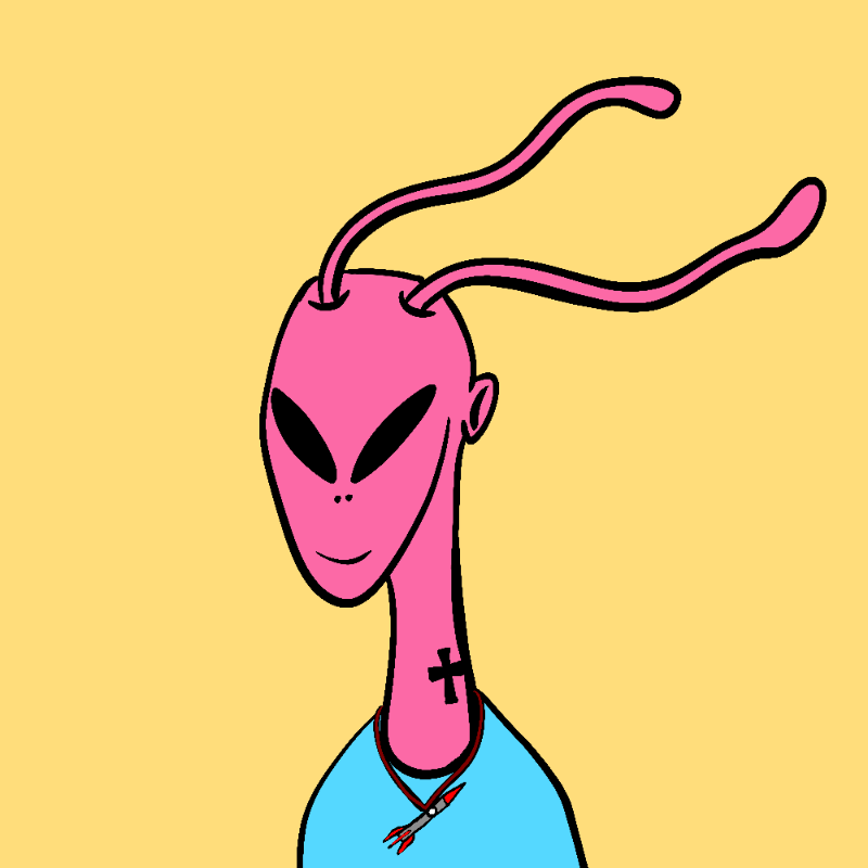 Alien Visitors #2 #10 static token preview