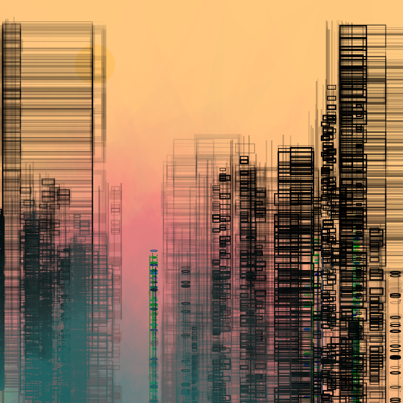 Contemporary building sketches #24 static token preview