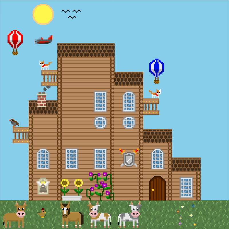 2D Mansion #24 static token preview