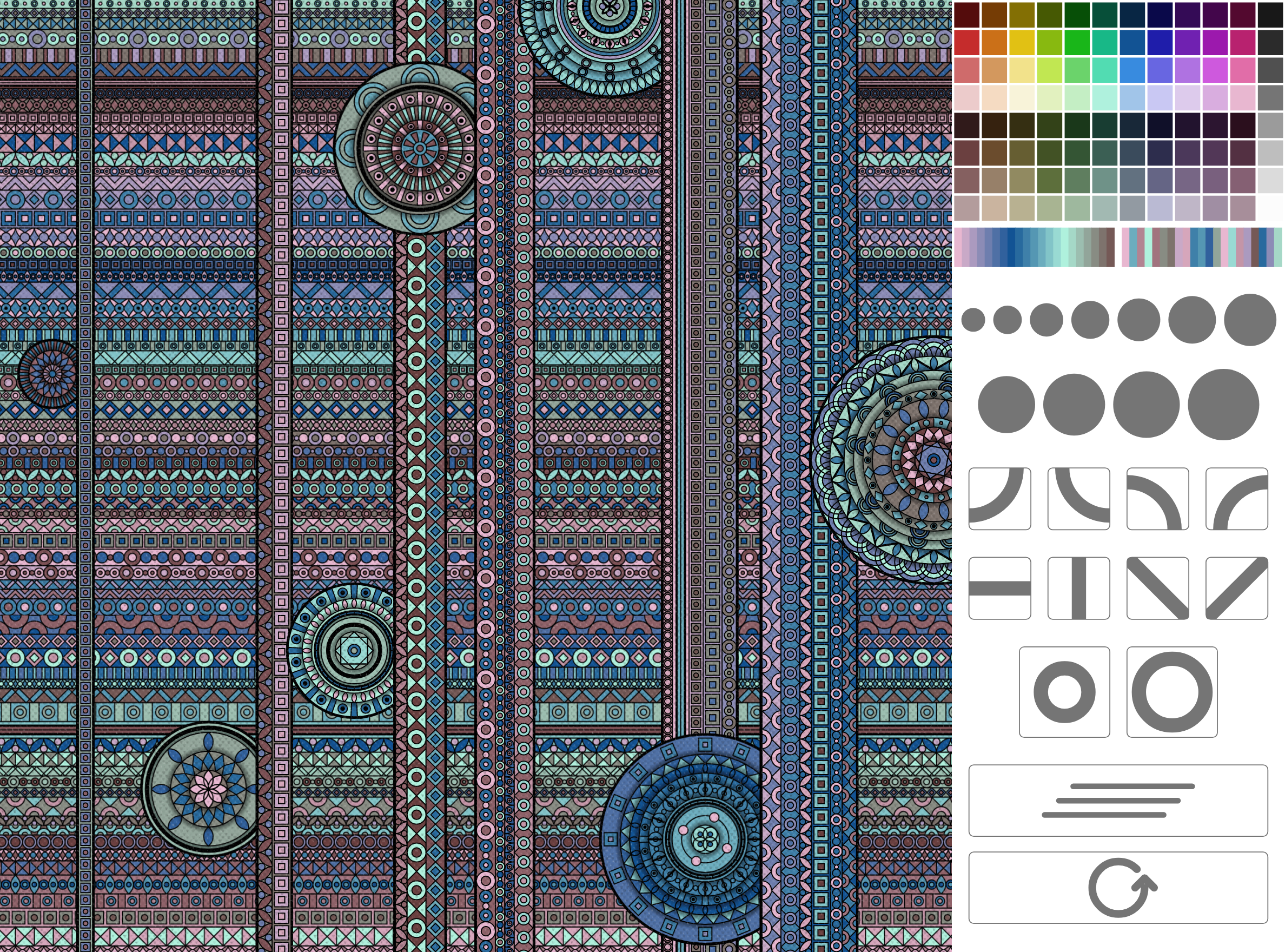 Patterned #6 static token preview