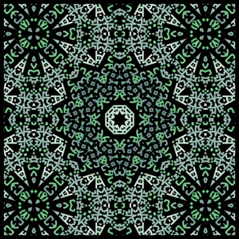 Дэ-generative Kaleidoscope #15 static token preview