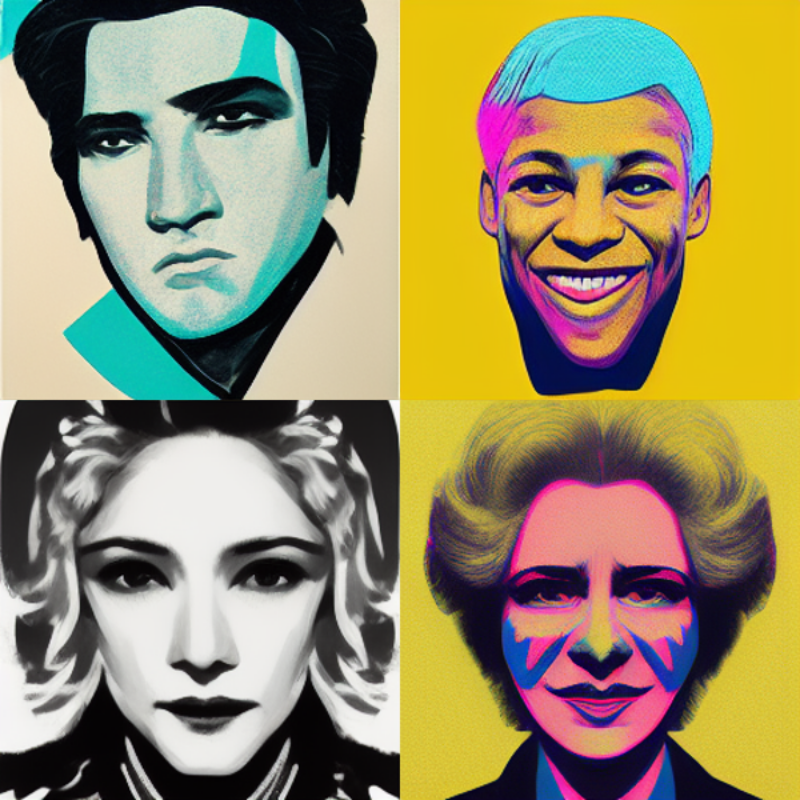 Worldy Warhol #1 static token preview