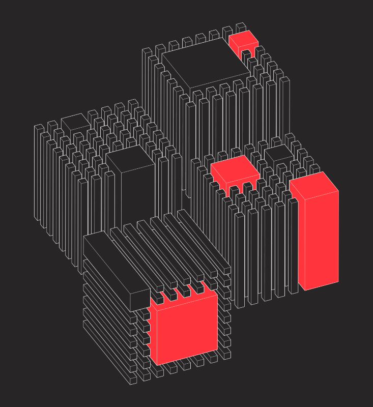 Cubick (Neon Red) #5 static token preview
