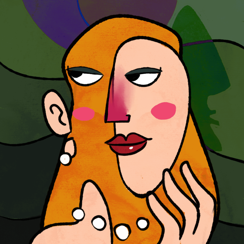 Beauty in Cubism #130 static token preview